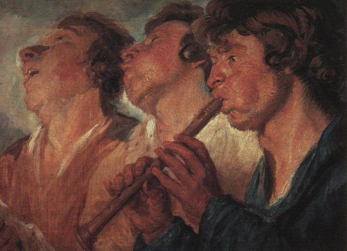 Jacob Jordaens The Itinerant Musicians